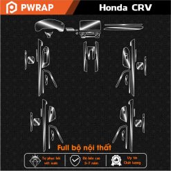 Bộ dán bảo vệ nội thất xe ô tô Honda CRV 2018-2023