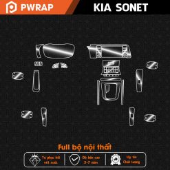 Dán PPF nội thất ô tô KIA Sonet 2022 - 2023