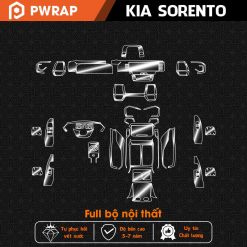 Dán PPF nội thất ô tô KIA Sorento 2021-2025