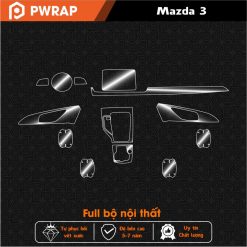 Dán PPF nội thất Mazda 3 2015 - 2016