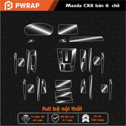 Dán PPF nội thất ô tô Mazda CX8 2021 - 2025