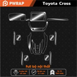 Dán PPF nội thất ô tô Toyota Cross 2020 - 2023