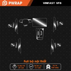Bộ dán bảo vệ nội thất xe ô tô Vinfast VF8