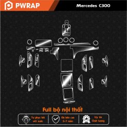 Dán PPF nội thất Mercedes C300 2019 - 2025