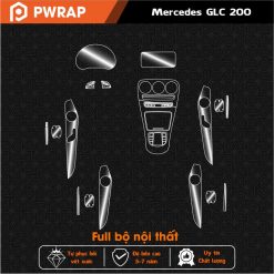 Dán bảo vệ nội thất xe Mercedes GLC 200 2020-2023