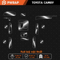 Dán PPF nội thất ô tô Toyota Camry 2014 - 2018