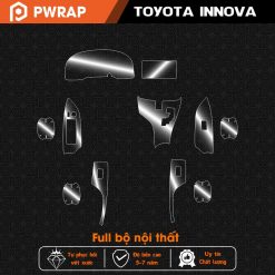 Dán PPF nội thất Toyota Inova AT 2018-2022