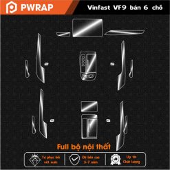 Dán PPF nội thất ô tô Vinfast VF9 chống xước tốt