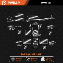 Dán nội thất xe BMW 7 Series 2014 - 2024 PPF cao cấp