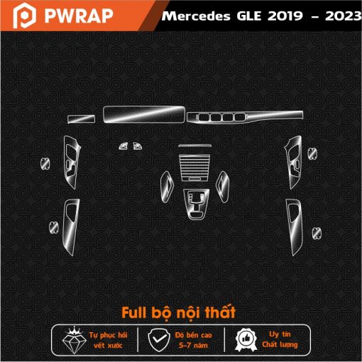 Dán PPF nội thất Mercedes GLE 2016 - 2025 - Ảnh 2