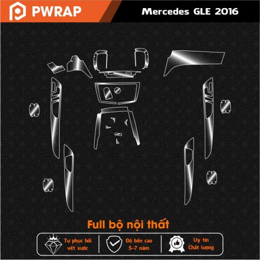 Dán PPF nội thất Mercedes GLE 2016 - 2025 - Ảnh 3