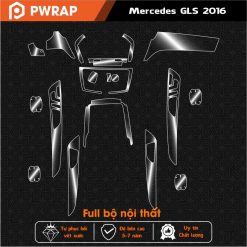 Dán nội thất ô tô Mercedes GLS 2016, 2019-2025 PPF tự phục hồi