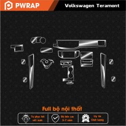Dán PPF nội thất Volkswagen Teramont 2018-2023 cải tiến mới