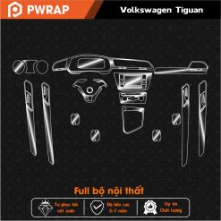 Dán nội thất ô tô Volkswagen Tiguan 2017-2021 PPF chống xước tốt