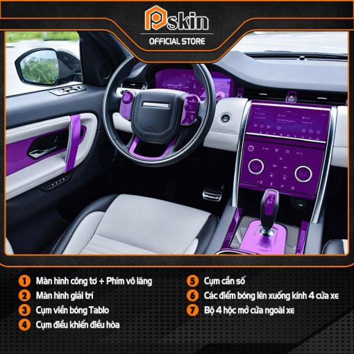 Dán nội thất ô tô Land Rover Discovery Sport 2019 - 2023 PPF mới
