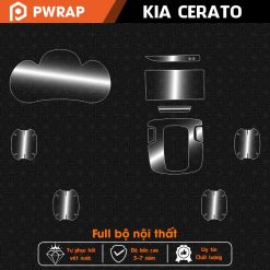 Dán PPF nội thất Kia Cerato 2016 - 2018
