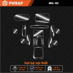 Dán chống xước nội thất xe MG HS PPF cải tiến