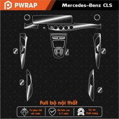 Dán PPF nội thất Mercedes CLS 2019 - 2025 chống xước tốt