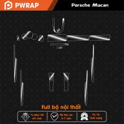 Dán nội thất Porsche Macan 2014-2023 PPF
