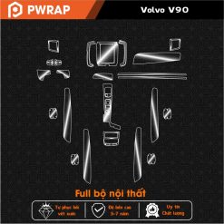 Dán PPF nội thất xe Volvo V90 cải tiến mới