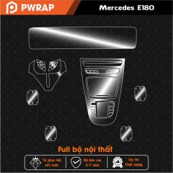 Dán PPF nội thất Mercedes E180 2021-2023