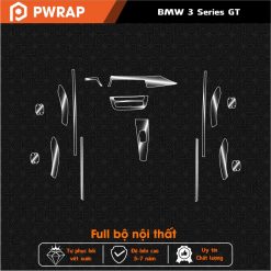 Dán PPF nội thất xe BMW 3 Series GT 2016 - 2019