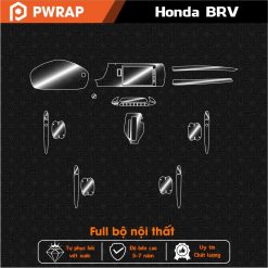 Dán nội thất xe Honda BRV 2023 - 2025 PPF cải tiến