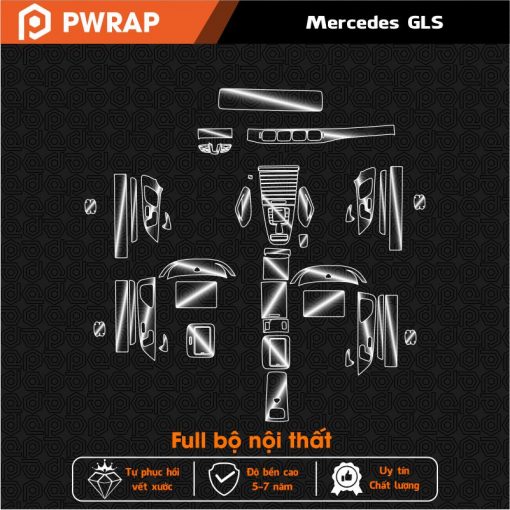 Dán PPF nội thất xe Mercedes Maybach GLS 2021 - 2025
