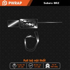 Dán PPF nội thất xe Subaru BRZ 2022 - 2023