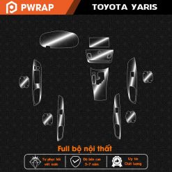 Dán PPF nội thất xe Toyota Yaris 2019 - 2023 không bong