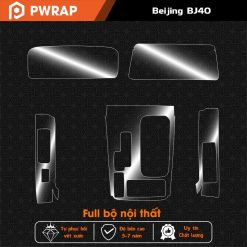 Dán PPF nội thất xe Beijing BJ40