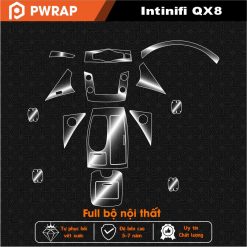 Dán bảo vệ nội thất ô tô Intinifi QX80 2015