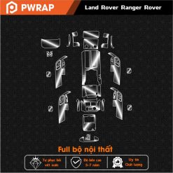 Dán bảo vệ nội thất xe Land Rover Ranger Rover 2019