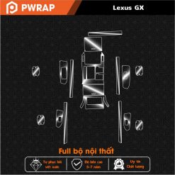 Dán PPF nội thất Lexus GX 2015