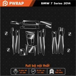 Dán nội thất xe BMW 7 Series 2014 PPF cao cấp