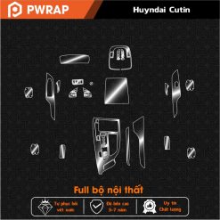 Dán chống xước nội thất xe ô tô Hyundai Custin 2024 - 2025 PPF