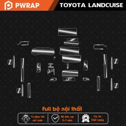 Dán PPF nội thất ô tô Toyota Land Cruiser LC 200, LC 300 2022 - 2023
