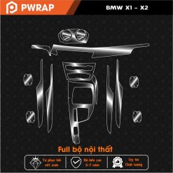 Dán PPF nội thất ô tô BMW X1 2021 - 2024
