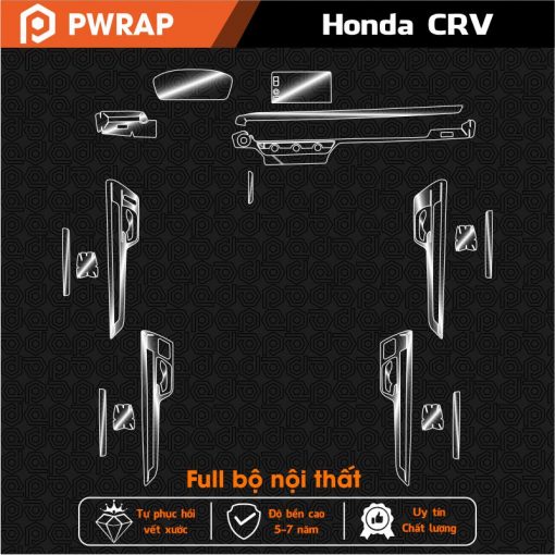 Dán nội thất Honda CRV 2024 - 2025