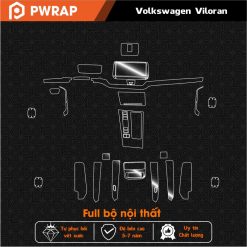 Dán chống xước nội thất ô tô Volkswagen Viloran 2024