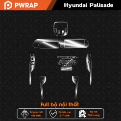 Dán PPF nội thất Hyundai Palisade 2023