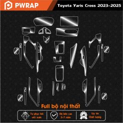 Dán PPF nội thất Toyota Yaris Cross 2023 - 2025