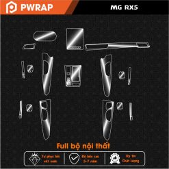 Bộ dán PPF bảo vệ full nội thất MG RX5