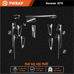 Dán PPF nội thất Genesis G70 2021