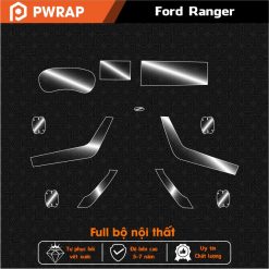 Dán PPF nội thất Ford Ranger 2016-2021