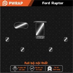 Dán PPF nội thất xe Ford Raptor 2022-2024
