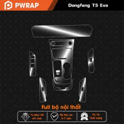 Dán PPF nội thất Dongfeng T5 Evo