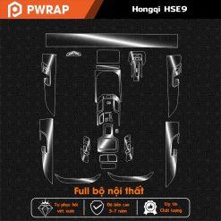 Dán PPF nội thất HongQi E-HS9