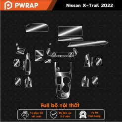 Dán PPF nội thất Nissan Xtrail 2022