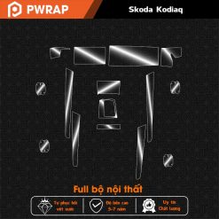 Dán PPF nội thất Skoda Kodiaq 2022
